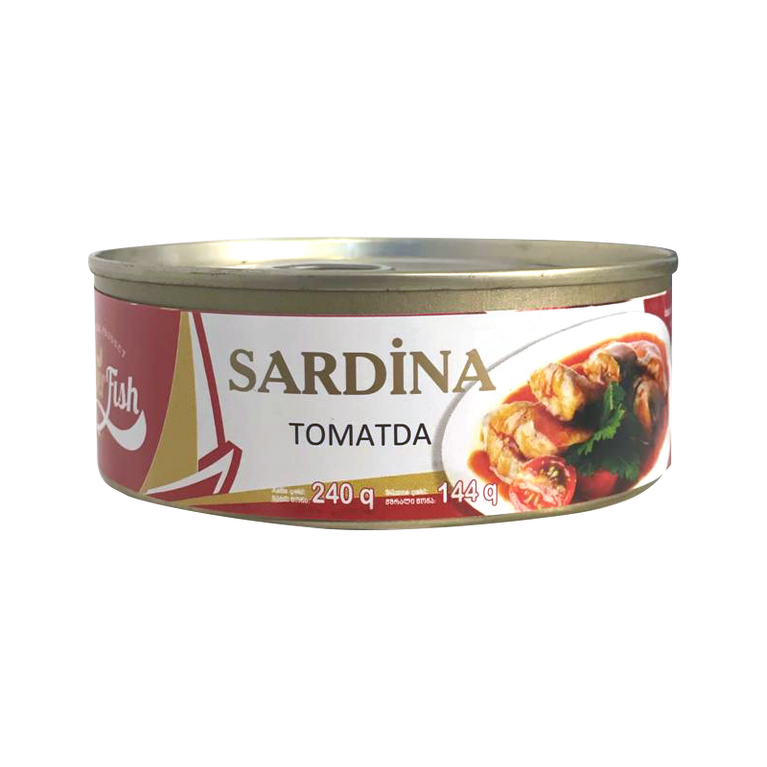 SUPER FİSH SARDİNA TOMATDA 240 GR