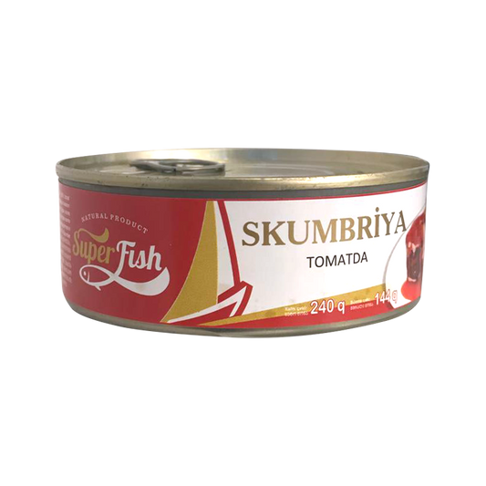 SUPER FİSH SKUMBRİYA TOMATDA 240 GR