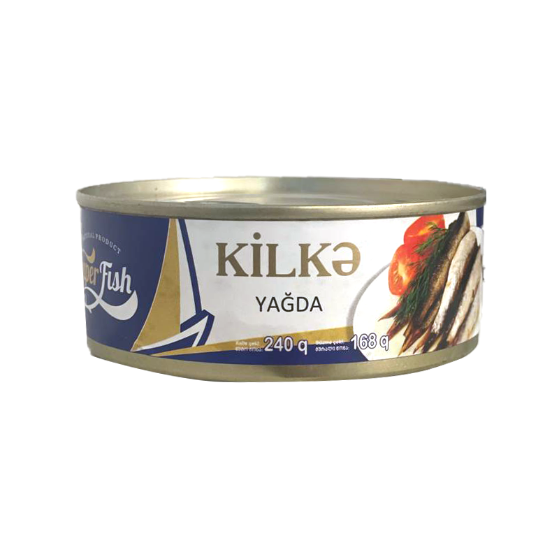 SUPER FİSH KİLKƏ YAĞDA 240 GR