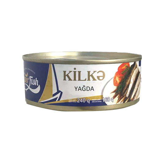 SUPER FİSH KİLKƏ YAĞDA 240 GR