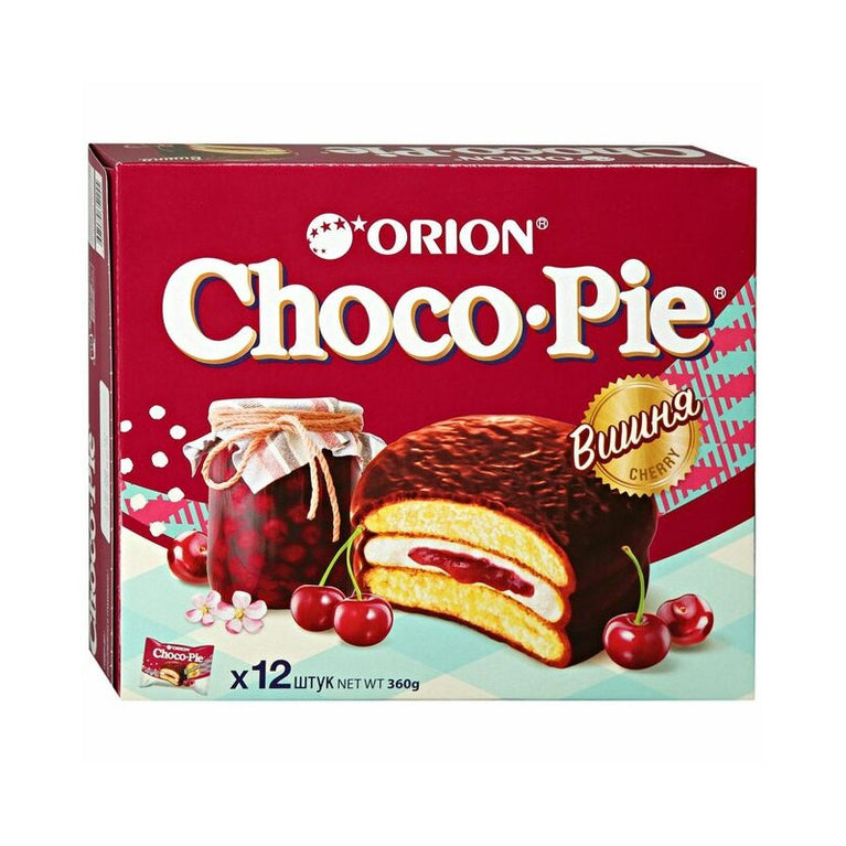 ORION CHOCO PIE CHERRY 360 GR