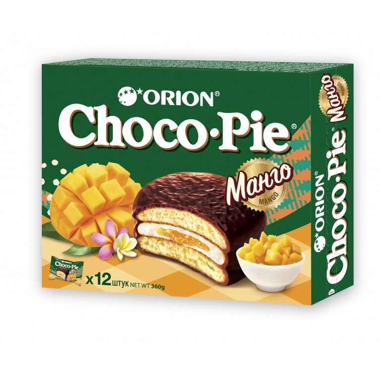 ORION CHOCO PIE MANGO 360 GR
