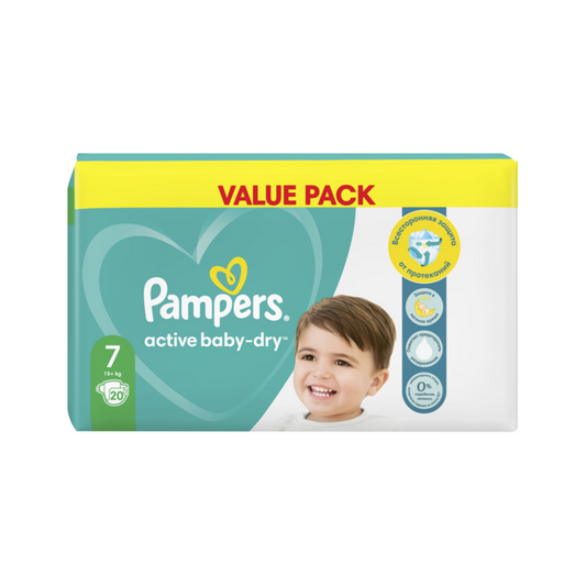 PAMPERS ACTİVE BÖYÜK 15+KG N7 20 ƏDƏD