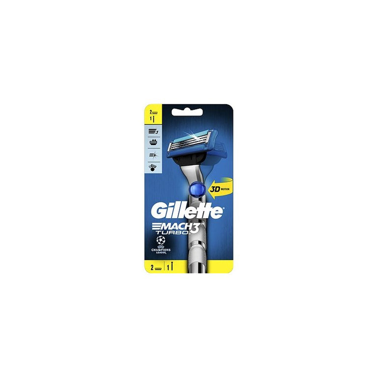 GİLLETTE MACH3 557TURBO  RAZOR 2CATRİDGE