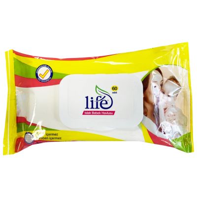 LİFE NƏM SALFET SARI 60 ƏDƏD