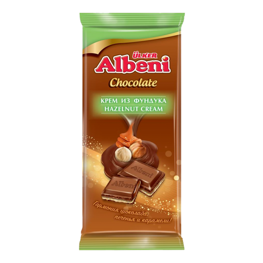 ULKER ALBENI TABLET FINDIK 85 GR