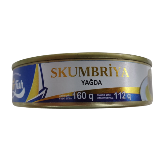 SUPER FİSH SKUMBRİYA YAĞDA 160 GR