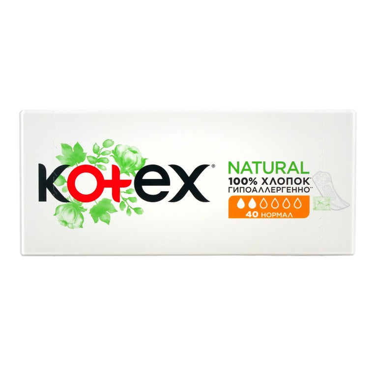 KOTEX GUNDELIK NATURAL 40 EDED