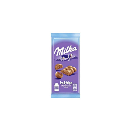 MİLKA ŞOKOLAD 76 QR SÜDLÜ QABARCIQLI