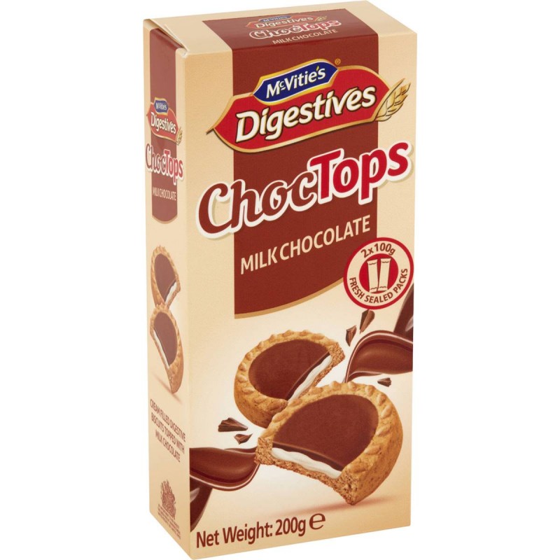 MCV CHOCTOPS CHOC 100 QR SÜDLÜ BİSKUVİ