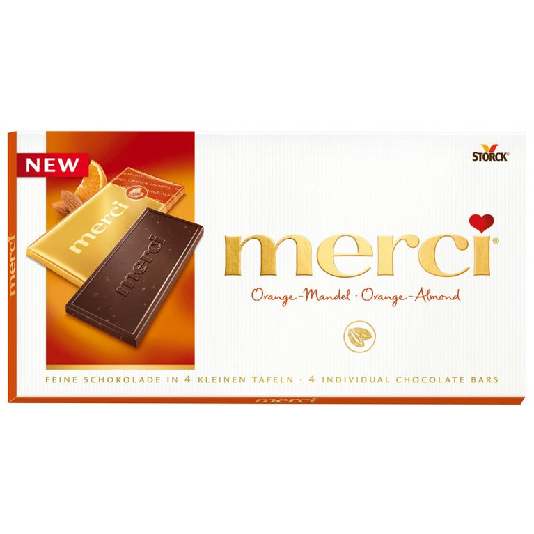 MERCİ ŞOKOLAD 100 QR BADAM PORTAĞALLI