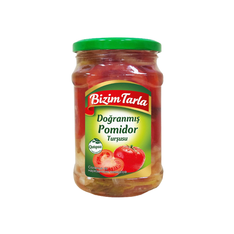 BİZİM TARLA DOĞRAN POMİDOR TURŞUSU 640 Q