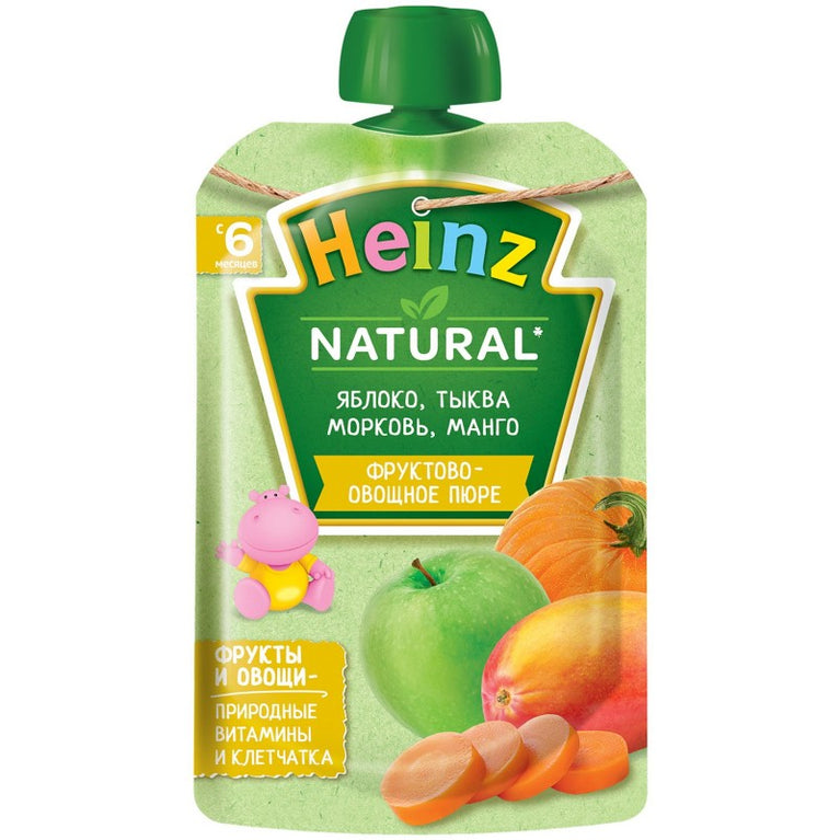 HEİNZ MEYVƏ PÜRESİ 90 QR KOK ALMA MANQO