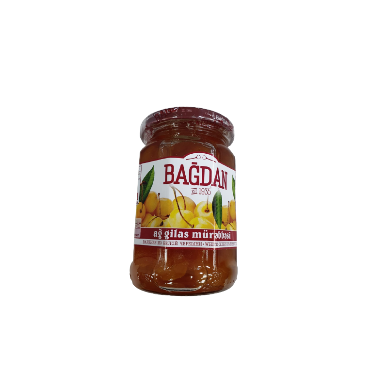 BAĞDAN MÜRƏBBƏ 390 QR AĞ GİLAS