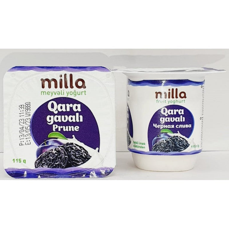 MİLLA YOQURT 115 GR QARA GAVALI