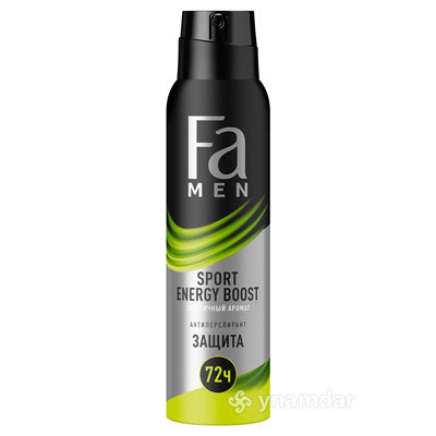 FA KİŞİ DEO SPREY 150 ML ENERGY BOOST