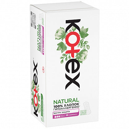 KOTEX GÜNDƏLİK 36 ƏDƏD NATURAL