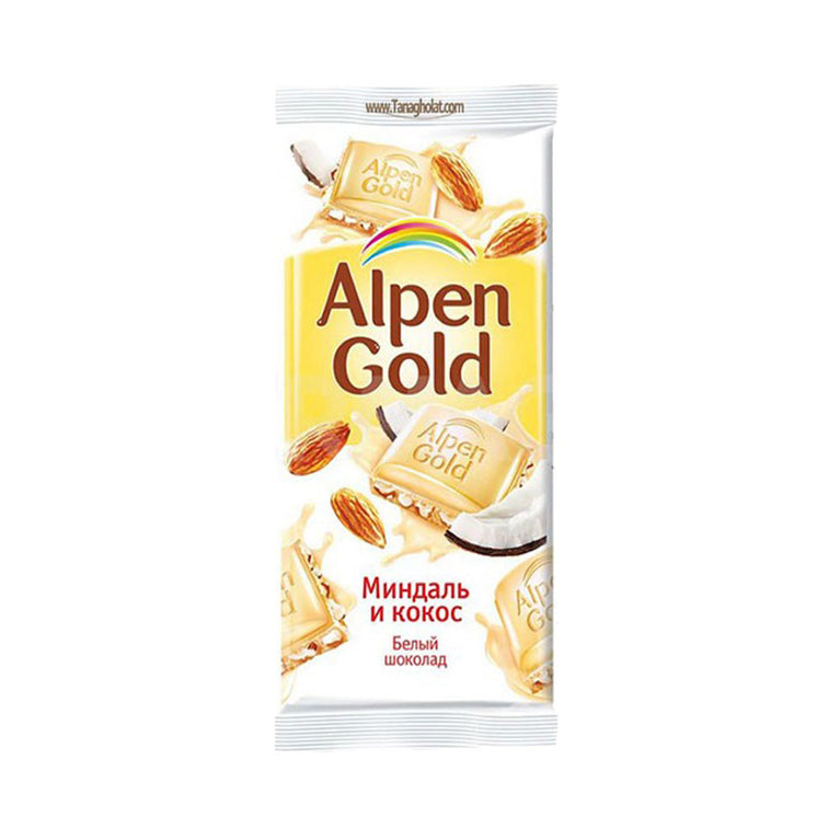 ALPEN GOLD BADAMLI KOKOSLU ŞOKOLAD 90QR