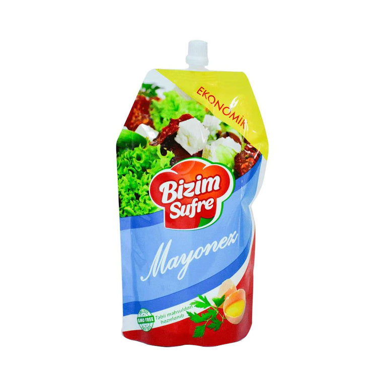 BİZİM SÜFRƏ MAYONEZ 55% 800 ML