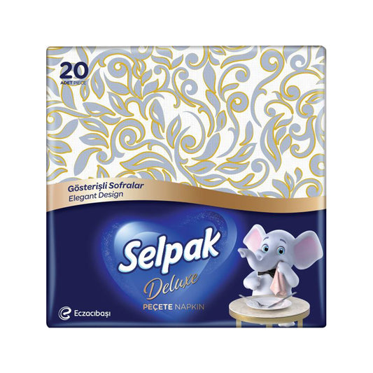 SELPAK COLLECTİON SALFET DESENLİ 33X33 2