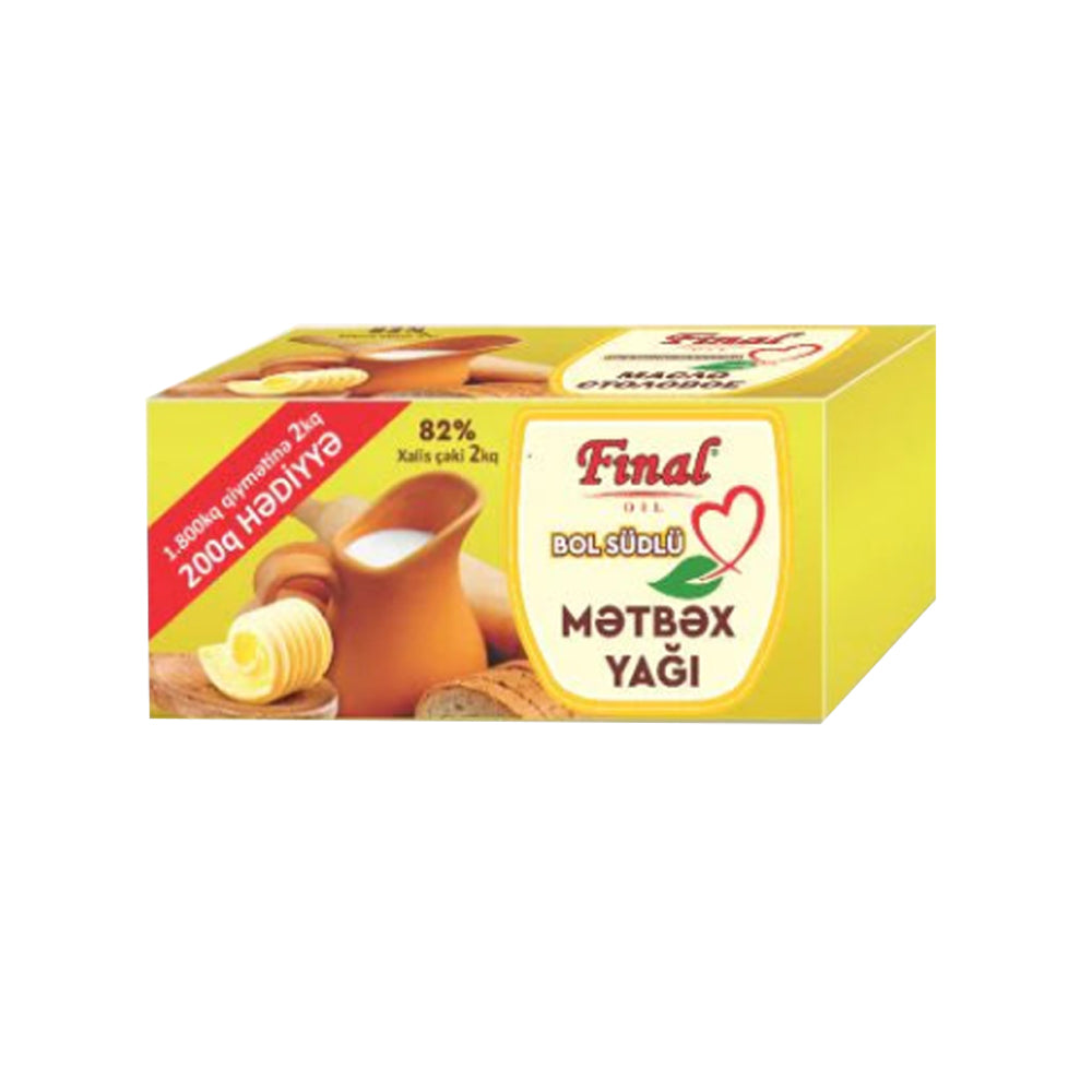 FİNAL MƏTBƏX YAĞI 1.8 KG+200 GR