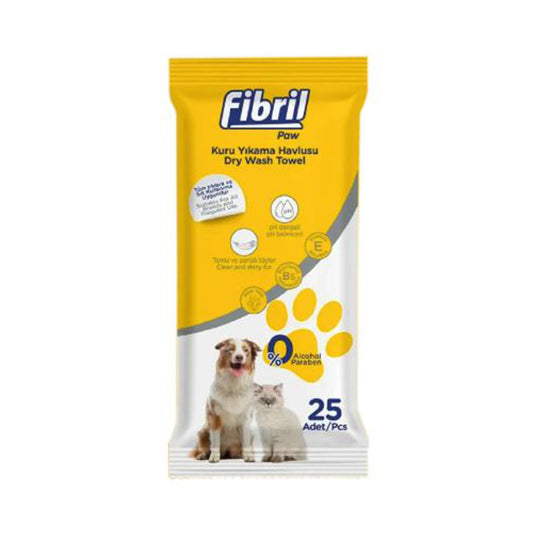 FİBRİL QURU TƏMİZLƏMƏ DƏSMALI PET 25Lİ