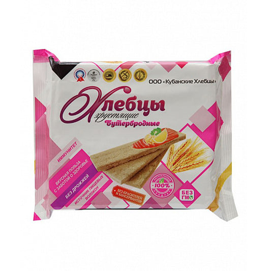 KUBANSKIYE XLEBSI BUTERBRODNIE 100 GR