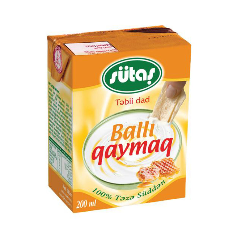 SÜTAŞ QAYMAQ 200 ML BALLI