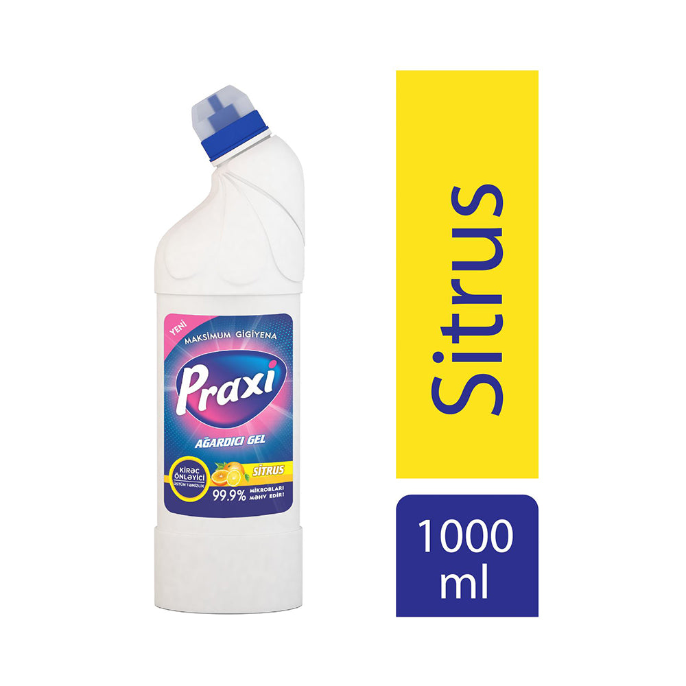PRAXİ AĞARDICI GEL 1 L SİTRUS