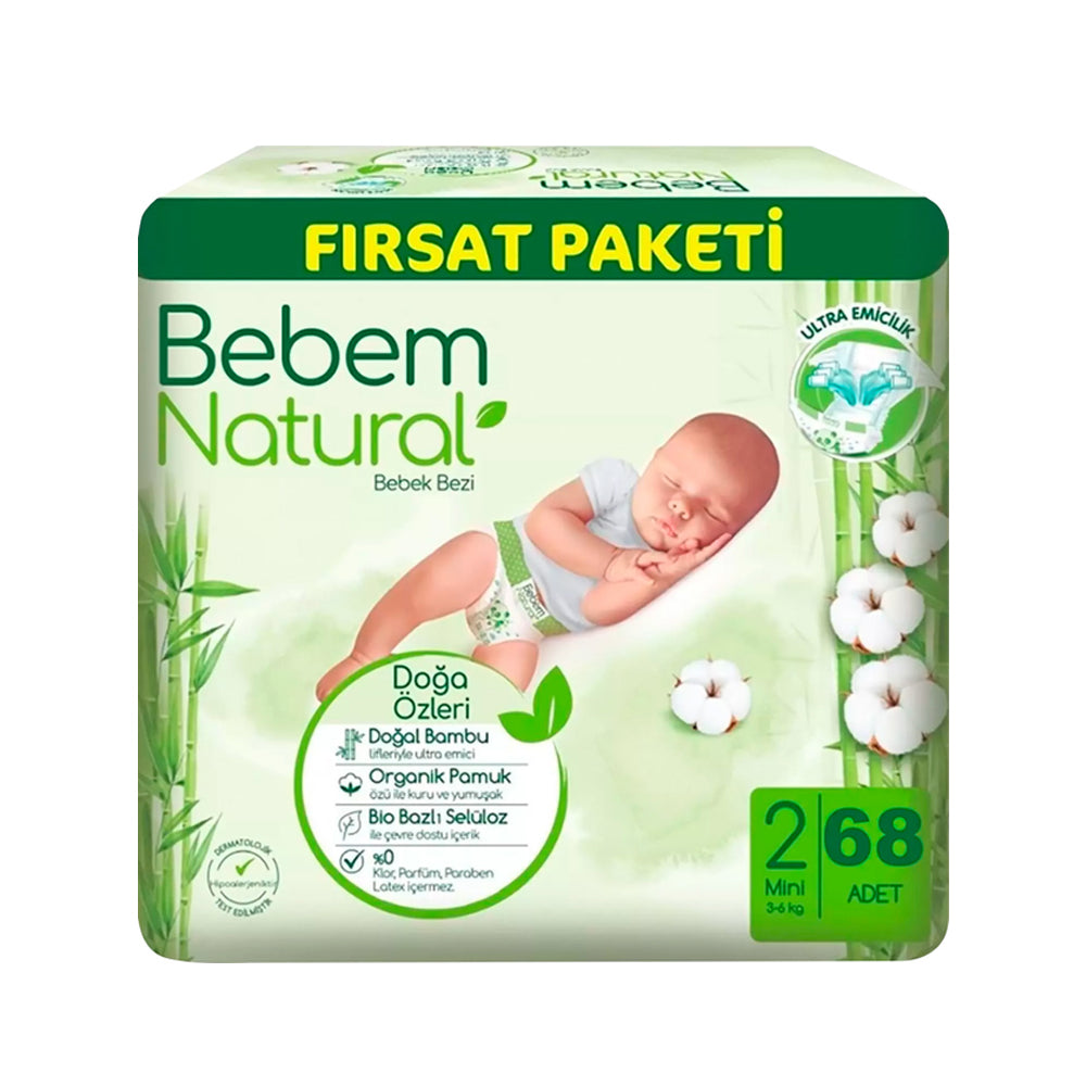 BEBEM UŞAQ BEZİ N2 68 LI 3-6 KQ NATURAL