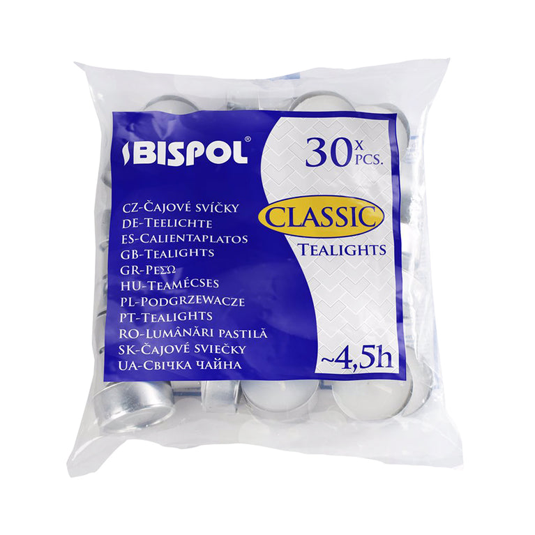 BISPOL TEALIGHT 30 LU