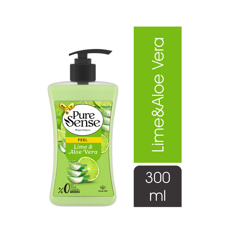 PURE SENSE MAYE SABUN 300 ML LİME & ALOE