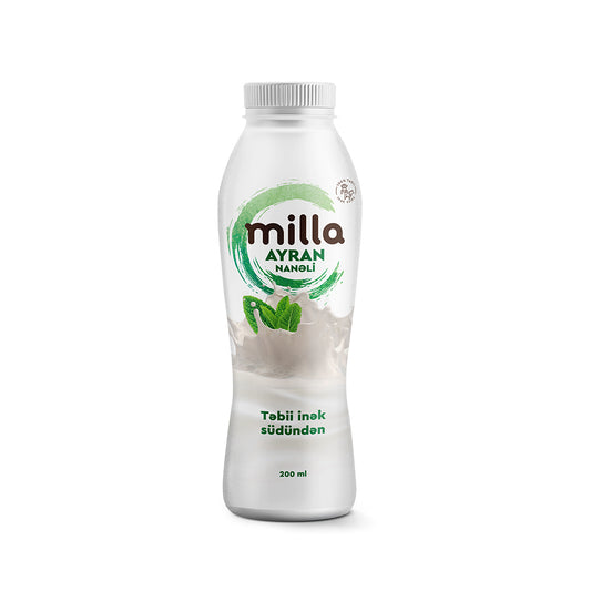 MİLLA AYRAN  200 ML NANƏLİ BUTULKA