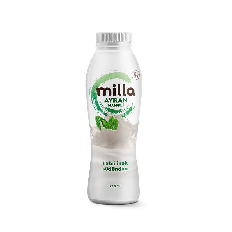 MİLLA AYRAN  200 ML NANƏLİ BUTULKA