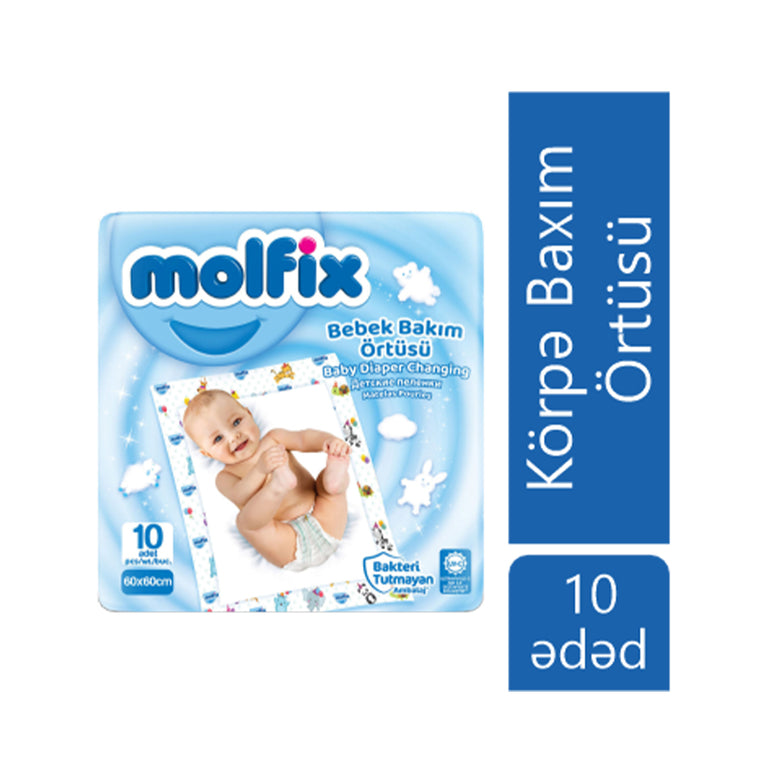 MOLFIX KÖRPƏ ALTI DƏYİŞMƏ BEZİ 10 LU