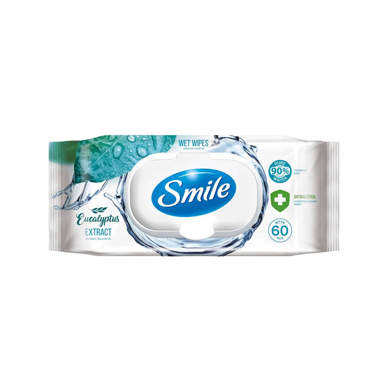 SMILE YAŞ DƏSMAL 60 LI EVKALİPT QAPAQLI