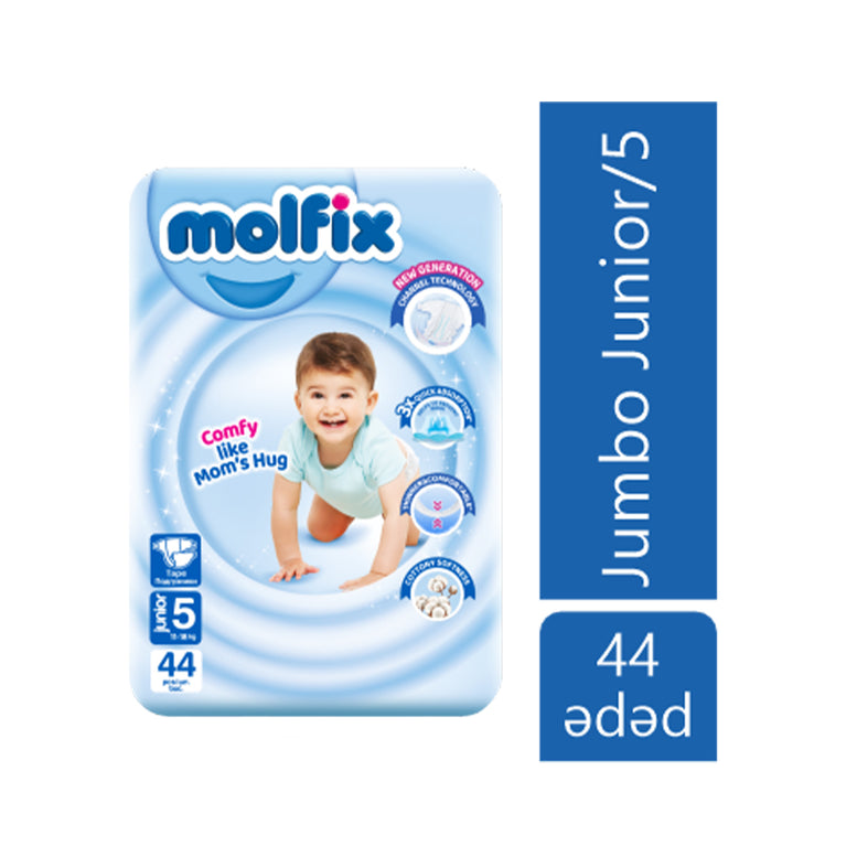 MOLFIX USAQ BEZİ 44 LU 3D JUNİOR JUMBO