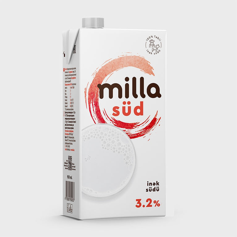 MİLLA SÜD 1 L 3,2% YAĞLI