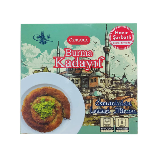 OSMANLI BURMA KADAYIF 220 Q FISTIKLI