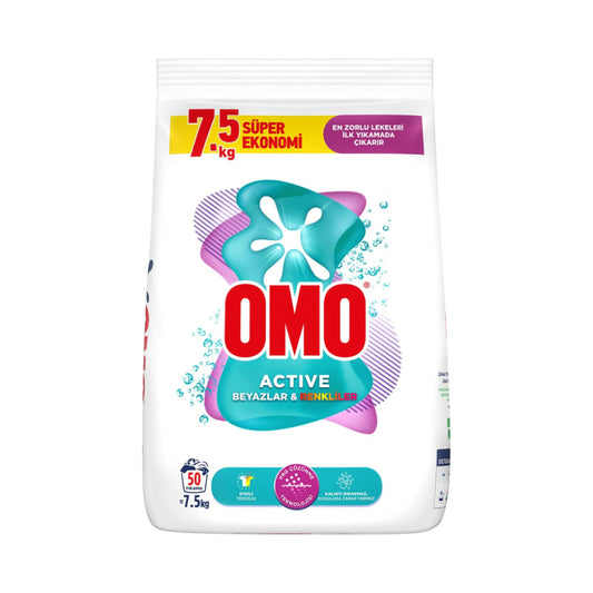 X OMO YUYUCU TOZ 7,5 KQ AĞ VE RƏNGLİLƏR