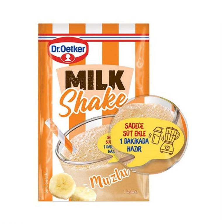 DR.OETKER MILKSHAKE JELE 20 Q BANANLI