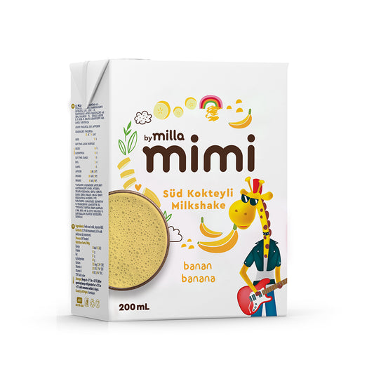 MİLLA MİMİ SÜD 200 ML BANAN 1.8%
