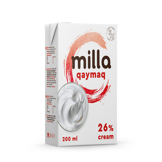 MİLLA QAYMAQ 200 ML 26%