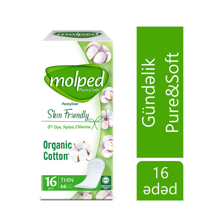 MOLPED GÜNLÜK QADIN BEZİ 16 LI PURE&SOFT