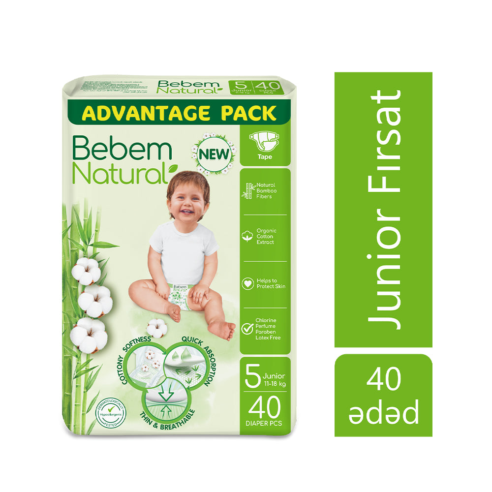 BEBEM UŞAQ BEZİ N5 40 LI 11-18 KQ NATURA