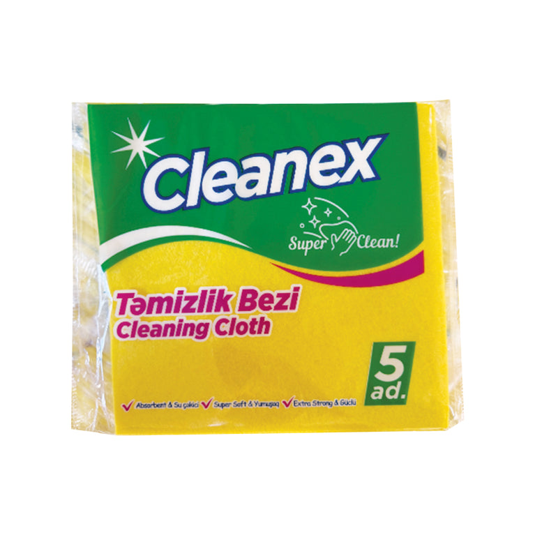 CLEANEX TƏMİZLİK BEZİ 5 Lİ