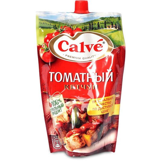 CALVE KETCUP DOYPACK TOMATO 350 QR