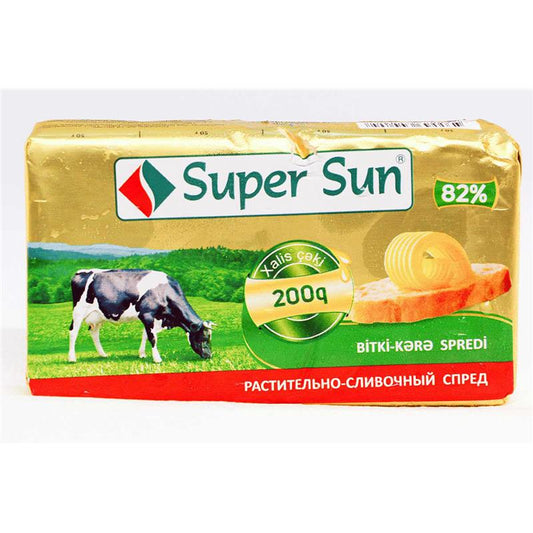 SUPER SUN BİTKİ KƏRƏ SPREDİ YAĞ 200 QR