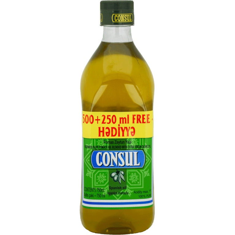 KONSUL POMAS ZEYTUN YAĞI 500 ML +250 ML