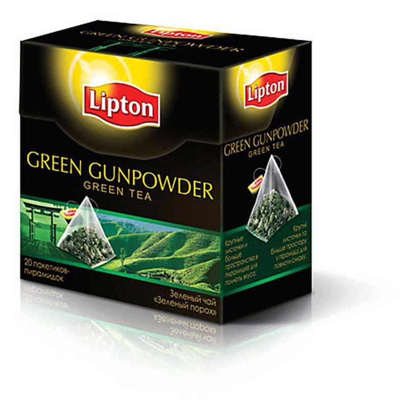 LIPTON GREEN GUNPOWDER TEA 20X1.8QR